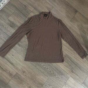 Brown Turtleneck